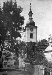 historické foto kostela