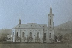 historické foto kostela