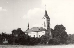 historické foto kostela