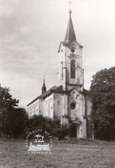 historické foto kostela