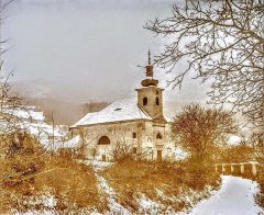 historické foto kostela
