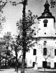 historické foto kostela