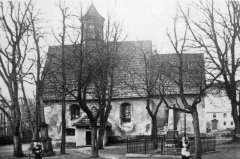 historické foto kostela