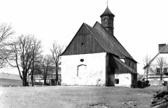 historické foto původního kostela