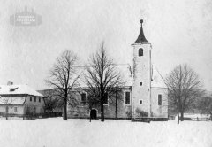 historické foto kostela