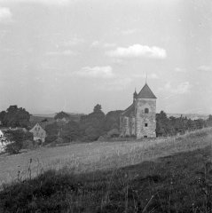 historické foto kostela