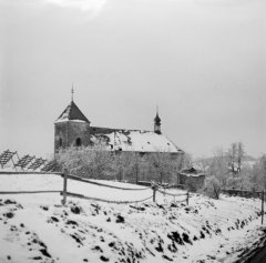 historické foto kostela