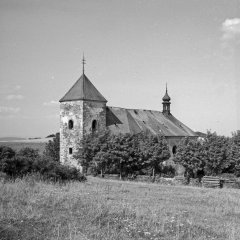 historické foto kostela