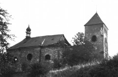 kostel před odstřelem