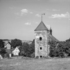 historické foto kostela