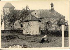 historické foto kostela