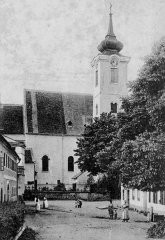 historické foto kostela