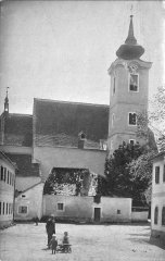 historické foto kostela
