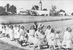 historické foto kostela