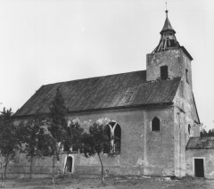 historické foto kostela
