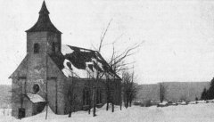 historické foto kostela