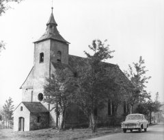 historické foto kostela