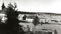 historické foto kostela