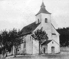 historické foto kostela