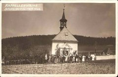 historické foto kostela - zvovuvysvěcení