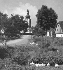 historické foto kostela