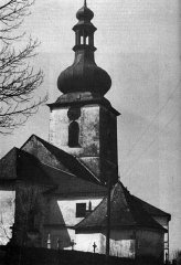 historické foto kostela