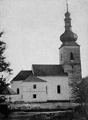 historické foto kostela