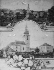 historické foto kostela
