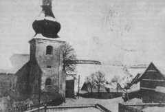 historické foto kostela 