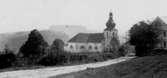 historické foto kostela 