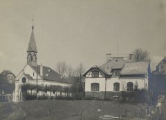 historické foto kostela