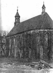 historické foto kostela