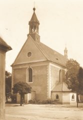 historické foto kostela