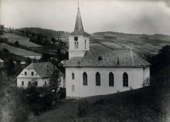 historické foto kostela