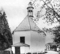 historické foto kostela
