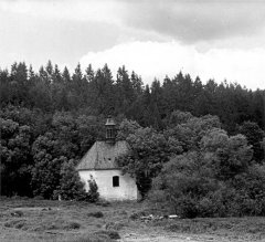 historické foto kostela