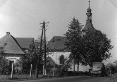 historické foto kostela