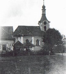 historické foto kostela