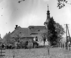 historické foto kostela