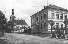 historické foto kostela