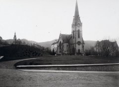 historické foto kostela