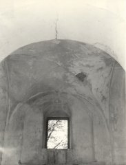 historické foto interiéru kostela