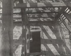 historické foto interiéru kostela