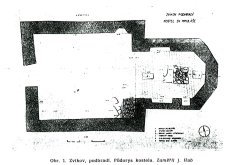 půdorys kostela