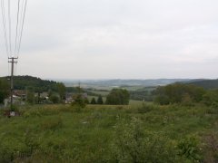 výhled od zbořeného kostela