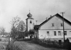 historické foto kostela