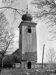 kostel před zbořením