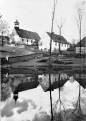 historické foto kostela