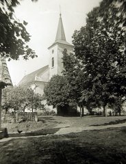 historické foto kostela