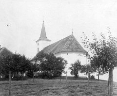 historické foto kostela